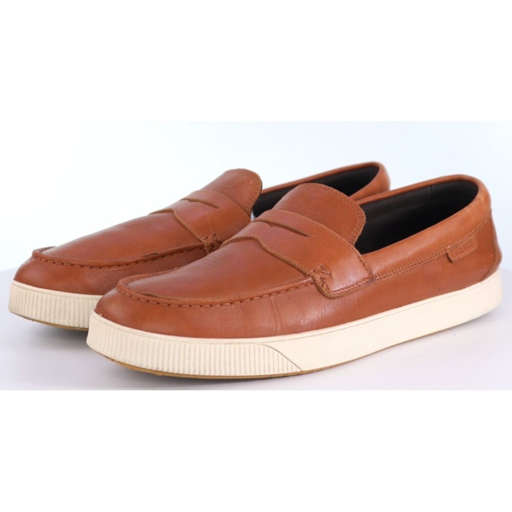 Cole Haan Nantucket Men's Slip Ons Penny Loafers Shoes Size 12 M Leather C33859